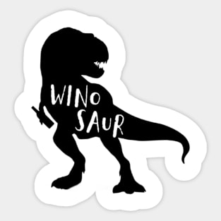 Wino Saur Sticker